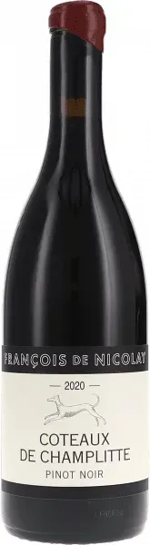 Coteaux de Champlitte rouge, Sans Sulfites Ajouté AC François de Nicolay 2020 BIO