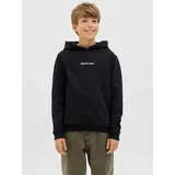 Jack & Jones Junior Kapuzenpullover Schwarz 128