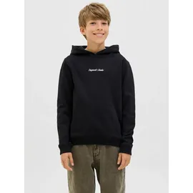 Jack & Jones Junior Kapuzenpullover Schwarz 128