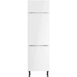 OPTIFIT Hochschrank für Kühlschrank 60 x 58,4 x 211,8 cm Weiß