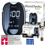 GlucoCheck Gold (mg/dl) 60 Teststreifen 1 St Gerät