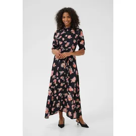 Kaffe Kleid Blusenkleid Schwarz 44
