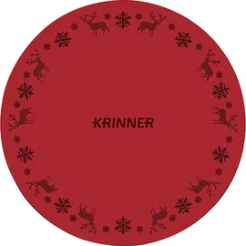Krinner Weihnachtsbaumunterlage Ø 60 cm rot