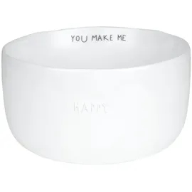 räder You make me happy Schale Weiß