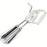 Doppelrad-rotations-eierquirl Aus Edelstahl, Handmixer Aus Edelstahl - Crezuo
