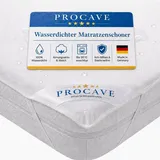 procave Matratzenschoner wasserdicht 90 x 200 cm weiß