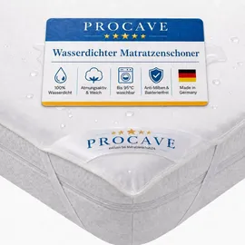 procave Matratzenschoner wasserdicht 90 x 200 cm weiß