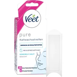 Veet Kaltwachsstreifen Gesicht Sensible Haut