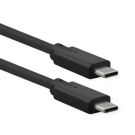 Roline USB-C 1 m Schwarz