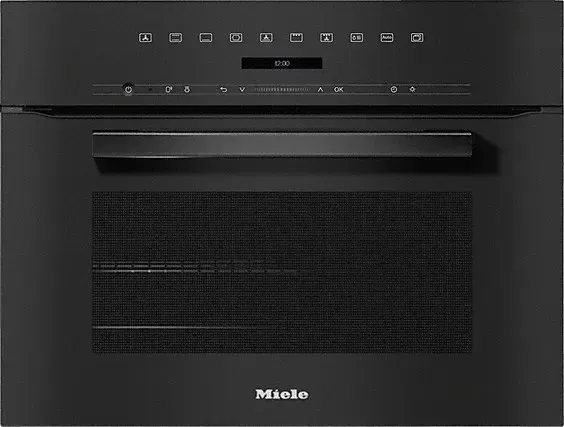 Miele H 7244 B Backofen mit Dampfunterstützung obsidianschwarz