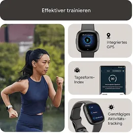 Fitbit Sense 2 graphite/shadow grey