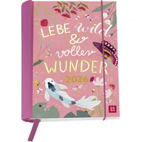 Groh Verlag Buchkalender 2026: Lebe wild und voller Wunder