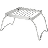 VGEBY1 Holzkohlegrill, Grillrost aus Edelstahl, tragbar, zusammenklappbar, Grillrost, Picknick-Grill, Zubehör für Camping, Grill, Barbecuegrill, Esszimmer-Set im Freien