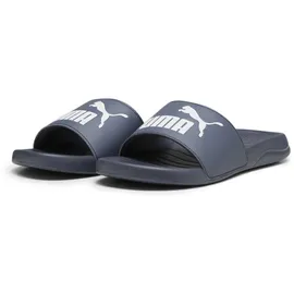 Puma Unisex Popcat 20 Slide Sandal, Inky Blue White, 39