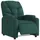 vidaXL Relaxsessel Elektrisch Polyester 50 x 78 x 50 cm Dunkelgrün