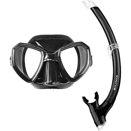 SALVIMAR Snorkeling Kit Morpheus Schnorchelset - Blue / Transparent - One Size