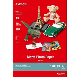 Canon Fotopapier MP-101 DIN A3 matt 170 g/qm 40 Blatt