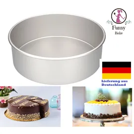 Cake Masters Backform extra hoch 30 cm x 10cm Baking Pan Springform Kuchenform Alu Rundform