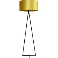 Masterlight Stehleuchte Cross 1-flammig Samt Gelb Ø52cm
