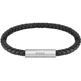 Boss Armband für Herren Kollektion BRAIDED LEATHER Schwarz - 1580152