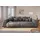 s-style möbel BIGSOFA Levana 5 Sitzer Grau Cord-Stoff