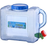 ariel-gxr Wasserkanister faltbar 5L +10L,Tragbar Faltbarer Trinkwasser, Wasserbehälter Wassertank für Wandern Camping Picknick Travel BBQ (blau) :  : Sport & Freizeit