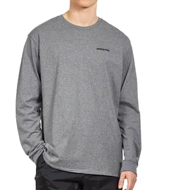 Patagonia P-6 Logo Responsibili-Tee grau XS