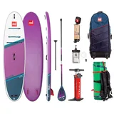 Red Paddle Co SUP Board Set Ride 320 x 81 x 15 cm lila