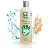 Menforsan Hundeshampoo mit Haferflocken | Weichmachende und beruhigende Wirkung | Für empfindliche und empfindliche Haut | 100% natürlicher Hafer | Milder Duft | 300 ml