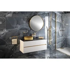 Sapho NOTION Spiegel 80 x 80 cm Gold