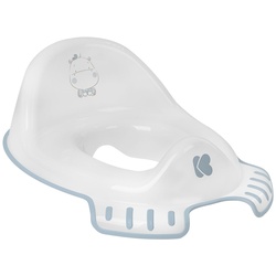 Kikkaboo, Toilettenaufsatz Hippo Toilettensitz, anatomische Form, Spritzschutz blau