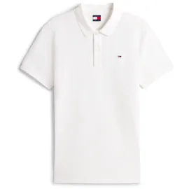 Tommy Hilfiger Poloshirt Modell 'TJM SLIM PLACKET POLO EXT', Offwhite, L