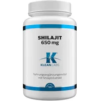 klean labs Shilajit 650 mg KLEAN LABS
