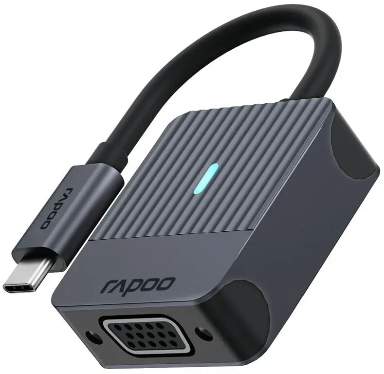 Preisvergleich Produktbild rapoo USB-C>VGA Adapter (Grau)