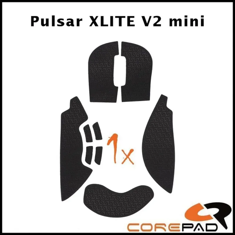 Corepad Soft Grips für Pulsar Xlite V2 mini Wireless - Rot