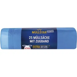 Müllsäcke mit Zugband - 120 l