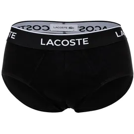 Lacoste Slips unifarben schwarz XXL 3er Pack