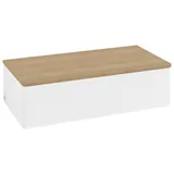 Villeroy & Boch Antao Sideboard 100 x 26,8 x 50 cm Weiß / Eiche
