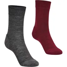 Devold of Norway Daily Merino Medium Socken 2 Paar Rot 28-30
