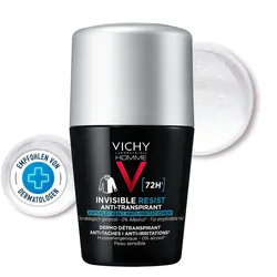 Vichy Homme Deo Roll-on 72h Anti-Flecken