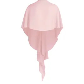 Vera Mont Chiffonstola mit Volant", in Foggy rose), | Gr.: L