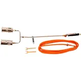 Topex Doppel Gasbrenner 110 kW