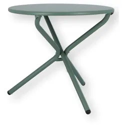 Beistelltisch Tris aus Aluminium, Salbei