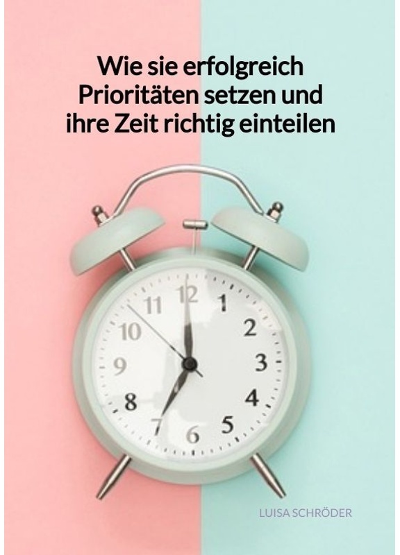 Wie Sie Erfolgreich Prioritäten Setzen Und Ihre Zeit Richtig Einteilen - Luisa Schröder, Kartoniert (TB)