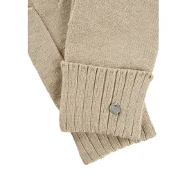 LAURA SCOTT Strickmütze in taupe melange), | Gr.: onesize