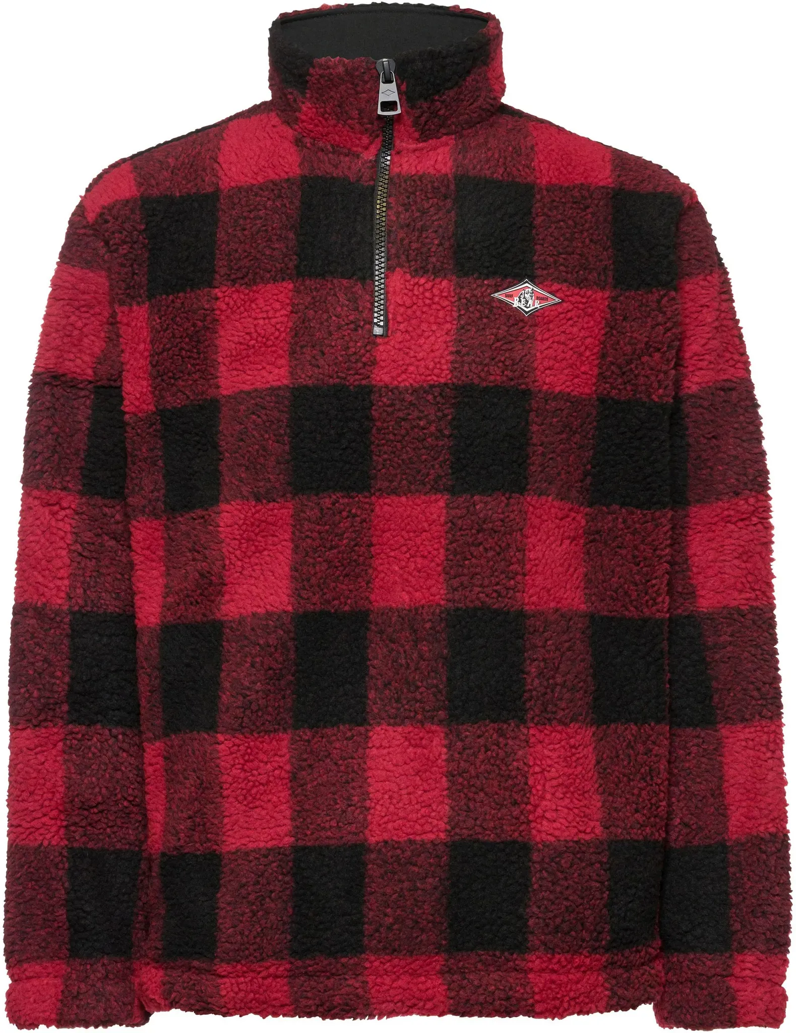BEAR Sweatshirt Herren in black, Größe M - schwarz