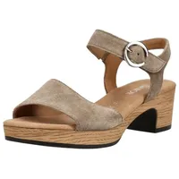 Gabor Plateau-Sandaletten Damen Beige 37
