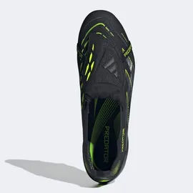 adidas Predator Elite FG Herren Core Black/Carbon/Lemon 45 1/3