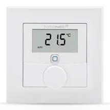 eQ-3 Homematic IP Wandthermostat mit Luftfeuchtigkeitssensor Weiß