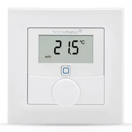 eQ-3 Homematic IP Wandthermostat mit Luftfeuchtigkeitssensor Weiß